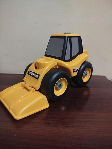 Oyuncaqlar: CAT/Caterpillar uşaq oyuncağı – sökülüb-yığılan mini yükləyici — 5