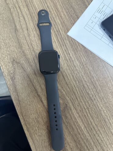 apple watch бишкек бу: Новый, Смарт часы, Apple, Аnti-lost, цвет - Черный
