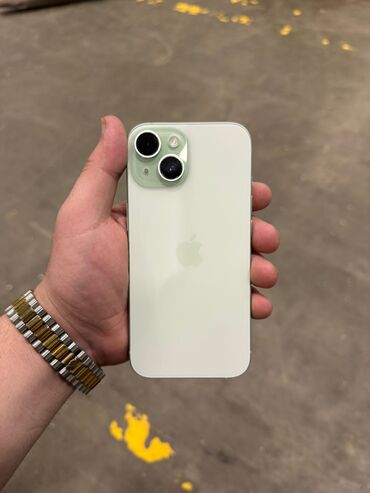 Apple iPhone: IPhone 15, 128 GB, Alpine Green