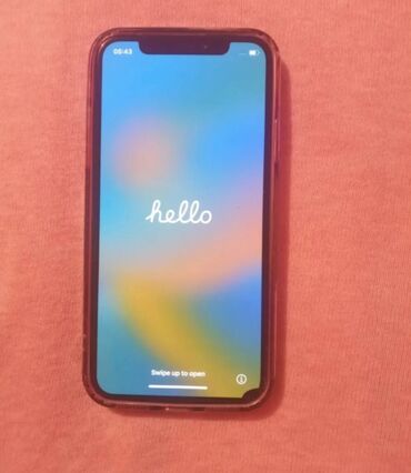 apple qulaqciq: IPhone X, 64 ГБ, Белый