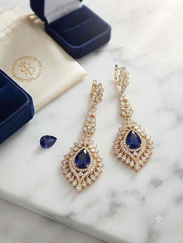 blue good lux: Sırğa, Sarı qızıl — 3