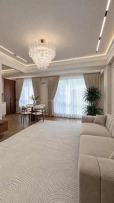 3 комнатная квартира ош: 3 комнаты, 90 м², Кок-Жар ж/м Элитка, 6 этаж, Дизайнерский ремонт — 7