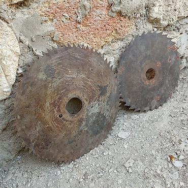 Kəsici disklər: İri ölçülü dairəvi mişar diskləri (2 ədəd) - Material: qalın, möhkəm — 1
