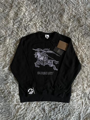 Мужская толстовка, L, Burberry, Новый, цвет - Черный