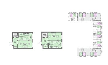 сдается 2 комнатная квартира: 1 комната, 41 м², Индивидуалка, 2 этаж, Без ремонта