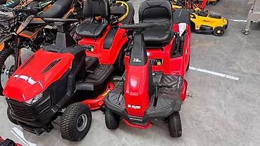мото косилька: Газонокосилки-трактора (райдеры) D-MAX, красные - Формат: самоходные — 2
