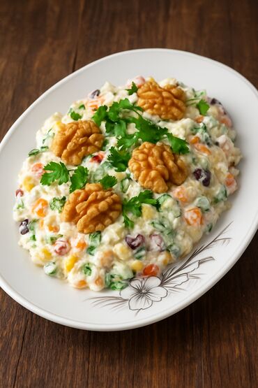 Sifarişlə hazır yeməklər: Hazır ev yeməkləri – menyu seçimi - Toyuq və göbələk qaymaq sousunda — 2