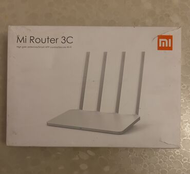 Modemlər və şəbəkə avadanlıqları: Xiaomi Mi Router 3C (300Mbps speed / 80m Wi-Fi range)