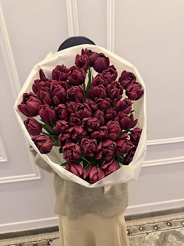 Другие услуги в сфере красоты и здоровья: Тюльпаны по 100 сом 
Оформим, доставим во время ☺️ 
От 200 шт 90 сом — 22