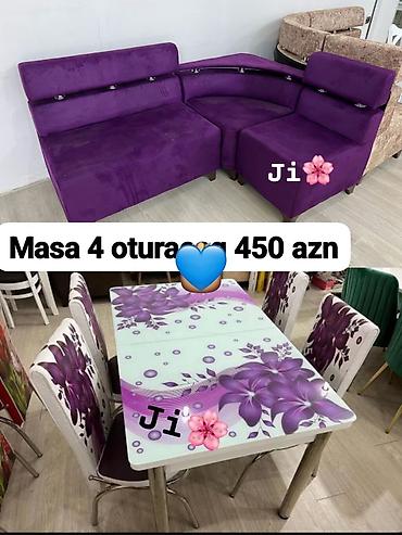 stol taxta: Künc divan və masa desti — 1