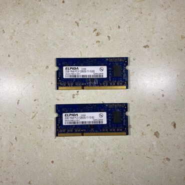 Veb-kameralar: Operativ yaddaş Ram "DDR3 4GB" Bir ədəd 5 AZN. 2 GB 1333 MHZ DDR 3