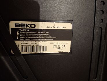 islenmis pitiminutka: İşlənmiş Televizor Beko 82" Ünvandan götürmə