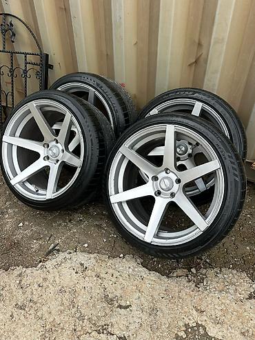 teker 15 lik: İşlənmiş Disk təkər Mercedes-Benz 225 / 40 / R 18, 5 Boltlu — 2