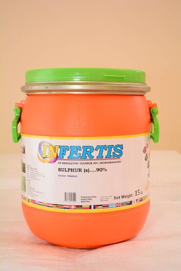столешница из дуба: İnfertis 90 % nano Kükürd mikrogranul, 2-4 mikron. Kükürd zəruri makro