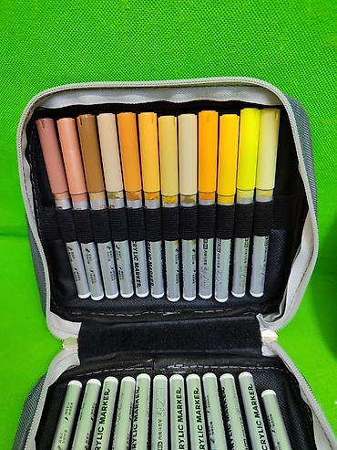 акриловая: Маркеры акриловые для детского рисования🖍️ Комплектация товара: 48 — 5