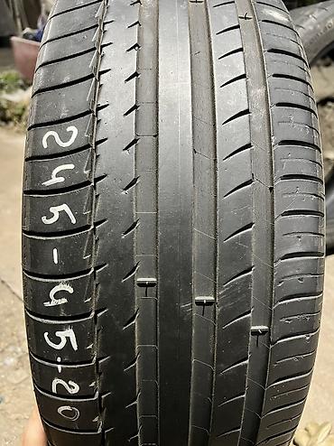 stud 100: Шины 245 / 45 / R 20, Лето, Б/у, 1 шт, Германия, Michelin — 2