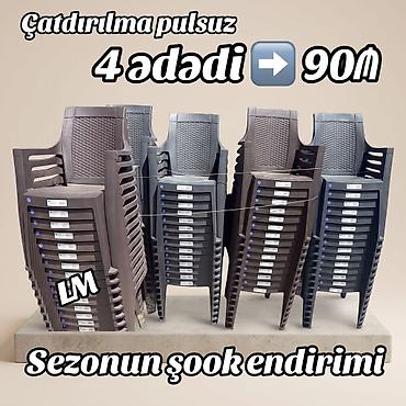plastik stullar qiymeti: Yeni Plastik stullar 📌 Qiymət: 90₼ Yeni və anbardan satış. Keyfiyyətli — 1