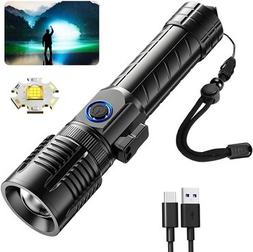 Digər məişət texnikası: Geceni gunduz eden fanar Fanar Powerbankli Lampa Prajektir Yüksək — 3