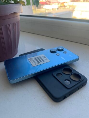 Redmi: Redmi, Redmi Note 13, Б/у, 256 ГБ, цвет - Синий, 2 SIM