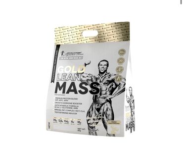 спартивное питанье: Гейнер для набора веса, кевин леврон 6 кг, Gold Lean Mass содержит 70