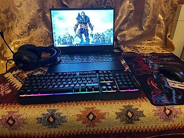 irsad notebook: Gaming noutbuk və aksesuarlar dəsti Hp Omen 15 exo. İntel core İ5 — 1