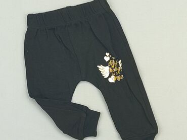 sandały lakierowane czarne: Sweatpants, 3-6 months, condition - Very good
