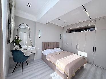 Посуточная аренда квартир: 3 комнаты, Душевая кабина, Постельное белье, Кондиционер — 22