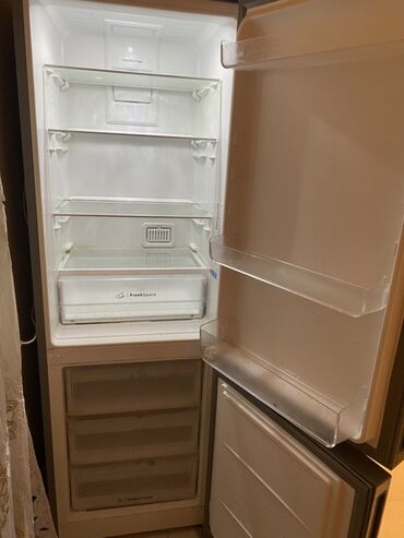 soyuducular ucuz: 2 qapılı Indesit Soyuducu Satılır, rəng - Boz