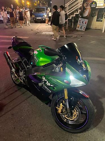 Спортбайк Kawasaki, 680 куб. см, Бензин, Взрослый, Б/у