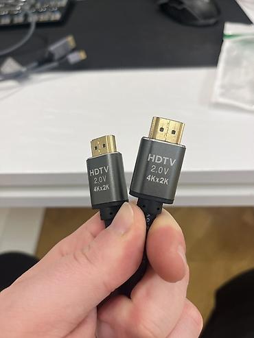 video ceken: HDMI kabellər – 8K/4K UHD Məhsul təsviri: - HDMI 2.1 kabeli – 8K UHD — 2