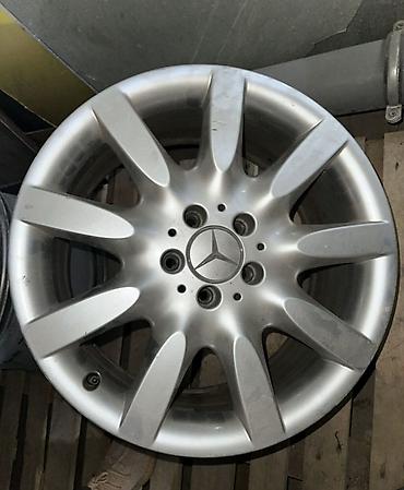 Диски: Литые Диски R 18 Mercedes-Benz, Комплект, отверстий - 5, Б/у — 2