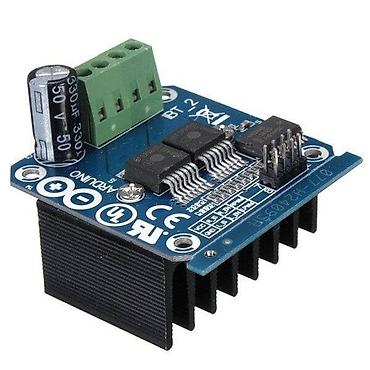 Motor üçün digər detallar: BTS7960B 20A Motor Sürücü Kartı (IBT-2) Yüksək güclü DC motorların — 2