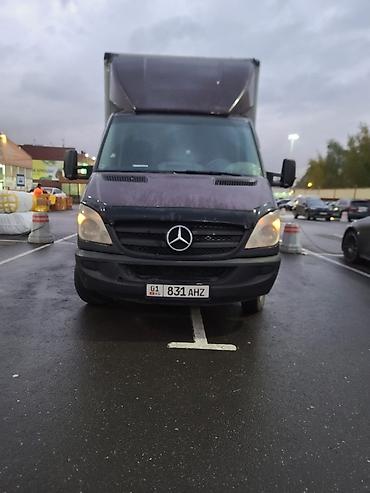 sprinter 516 2011: Грузовой фургон Mercedes-Benz Sprinter с тент-фургоном и гидробортом — 3