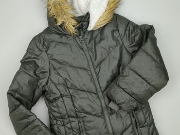 bluzka ze ściągaczem na dole: Children's down jacket Destination, 11 years, Synthetic fabric, condition - Very good