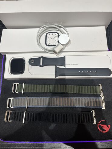 apple watch baku qiymeti: İşlənmiş, Smart saat, Apple, Sensor ekran, rəng - Qara