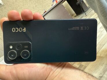 işlenmiş komputerler: Poco X5 Pro 5G, 256 GB, rəng - Qara, Barmaq izi