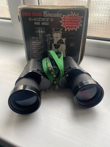 Бинокли: Precision Made wide angle Binoculars 7x35 ZWCF 10 Degree. С чехлом