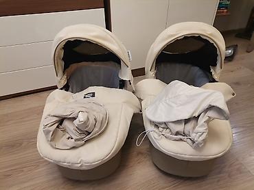 Коляски: Коляска для двойни RIKO Basic (2 в 1) - Формат «бок о бок»: две — 8