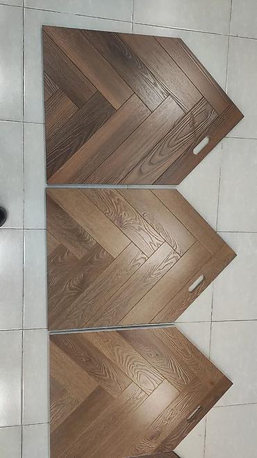 Parket görünümlü keramik döşəmə plitələri - Dizayn: balıqsümüyi