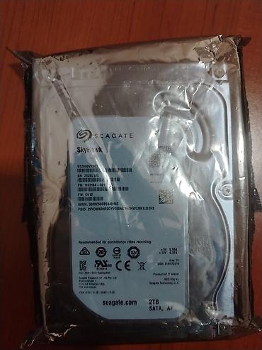Sərt disklər (HDD): Seagate SkyHawk 3.5" sərt disk Orjinal HDD 3.5.ref deyil. İstifadə — 1