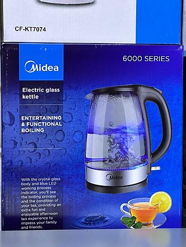 Электрический стеклянный чайник Midea 6000 Series (модель CF-KT7074)