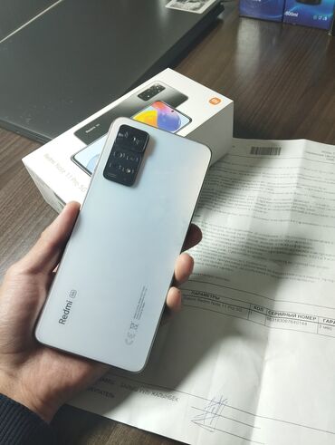 водонепроницаемый телефон: Xiaomi, 11T Pro, Б/у, 128 ГБ, цвет - Серебристый, 2 SIM
