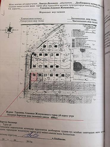 участок чон сары ой: 6 соток, Для строительства, Красная книга — 5