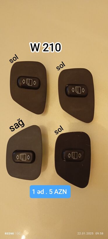 Digər salon aksesuarları: Mercedes Benz salon aksesuarları . Qiyməti malın üzərində qeyd olunub — 9