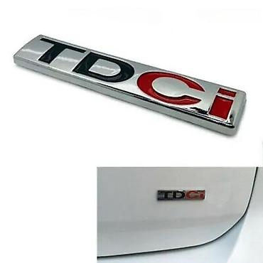 Auto delovi, gume i tjuning: TDCI samolepljv znak - metalni. Samolepljvi metalni znak TDCI. ✨ Dosta — 2