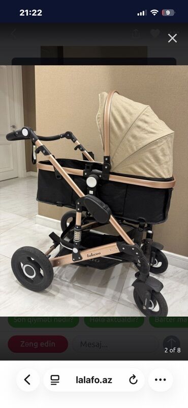 cybex ikinci el: 2-i 1-də araba, Yaş: <1 ay