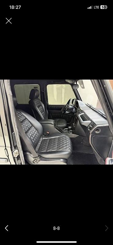 рама мерседес: Mercedes-Benz G-Class: 2002 г., 5 л, Автомат, Бензин, Внедорожник — 10