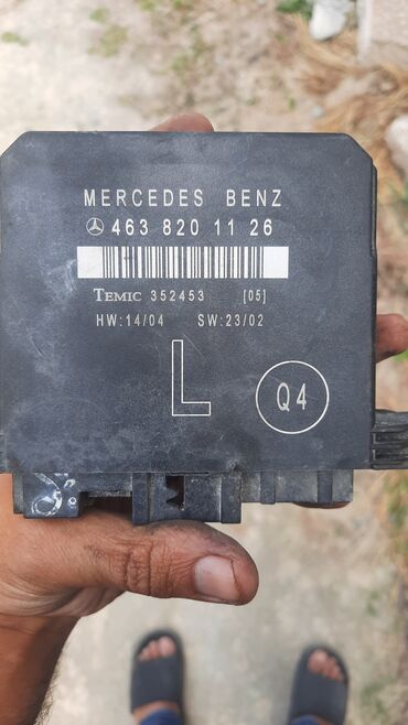 pena blok: Mercedes Benz markalı, 463 820 11 26 model nömrəli TEMIC 352453