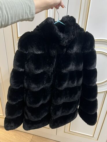 женские натуральные шубы: Шуба из искусственного меха, женская. - Цвет: насыщенный черный