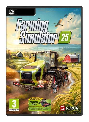 Ostale igre i konzole: Farming simulator 2025 igra za pc (racunar i lap-top) ukoliko zelite